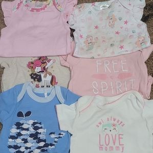 Baby girl onesies